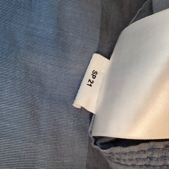 Carhartt Mens Shirt Size L Relaxed Fit Rugged Flex Blue Gray Plaid Utility Work - Picture 9 of 11